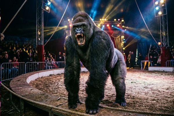 King Kong au Cirque Achille Zavatta