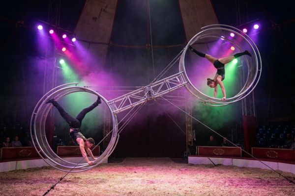 La roue infernale au Cirque Achille Zavatta